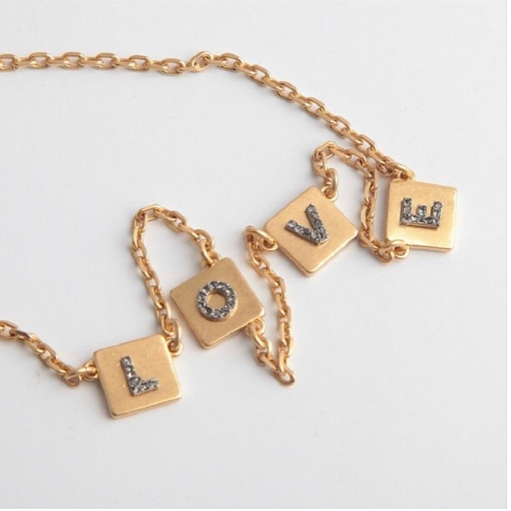 Tory Burch L.O.V.E necklace